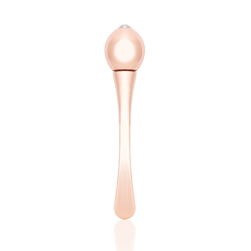Ball T-shaped metal massage stick
