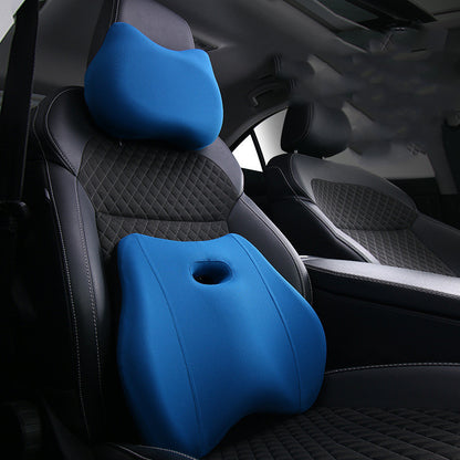 Lumbar Support Car Seat Covers Memory Foam Waist Support
