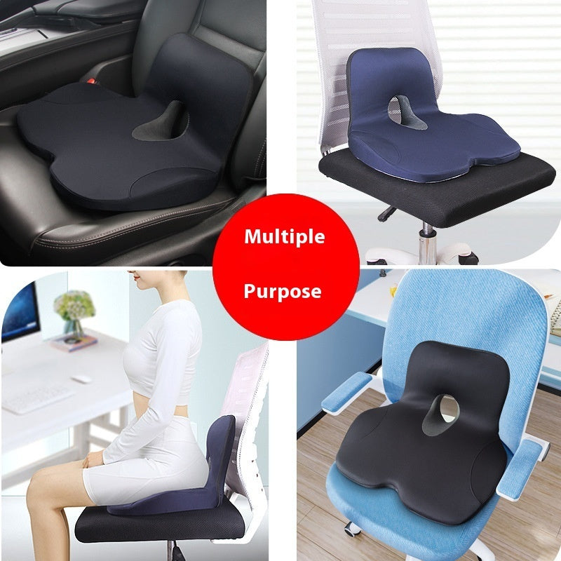 Memory Foam Backrest Integrated Office Seat Chair Cushion