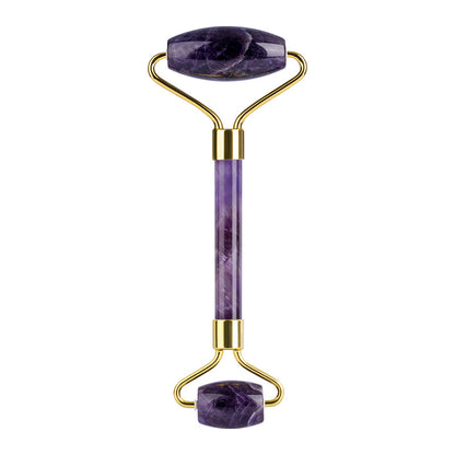 Amethyst Roller Set Heart Shaped