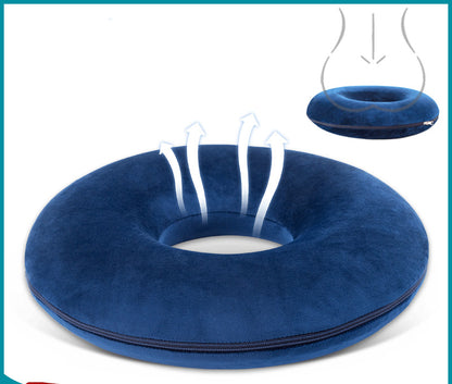Thickness Round Hollow Office Chair Memory Foam Hemorrhoid Cushion