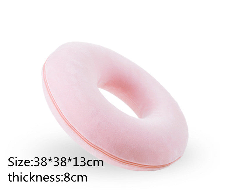 Thickness Round Hollow Office Chair Memory Foam Hemorrhoid Cushion