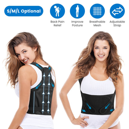 Under Clothes Upper Back Straightener Pain Relief