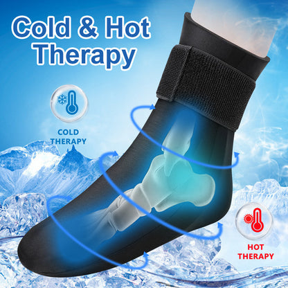 Cold And Hot Compress Protective Gear Solid                   Socks