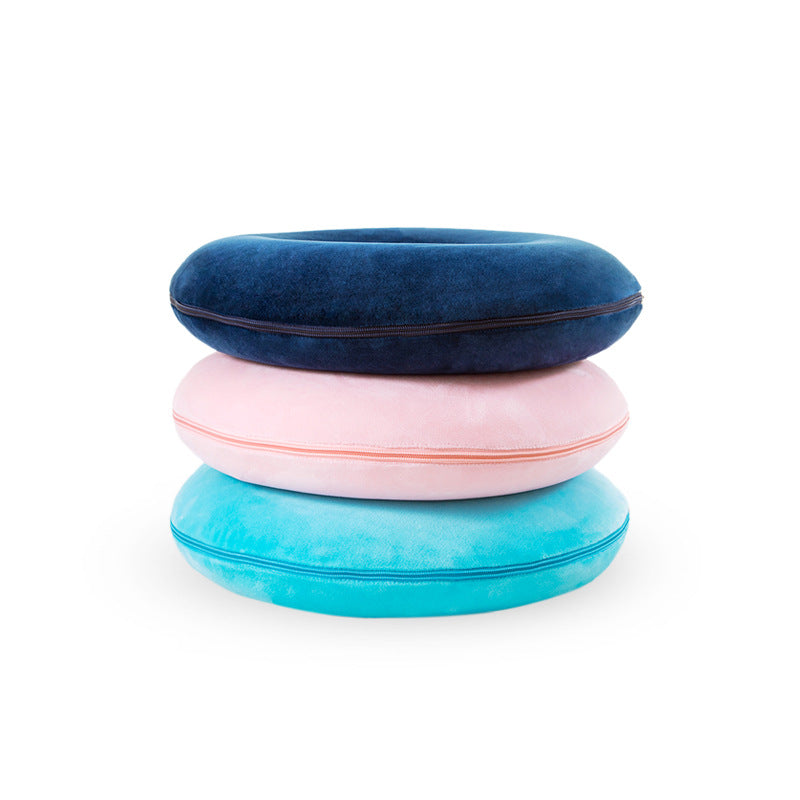 Thickness Round Hollow Office Chair Memory Foam Hemorrhoid Cushion